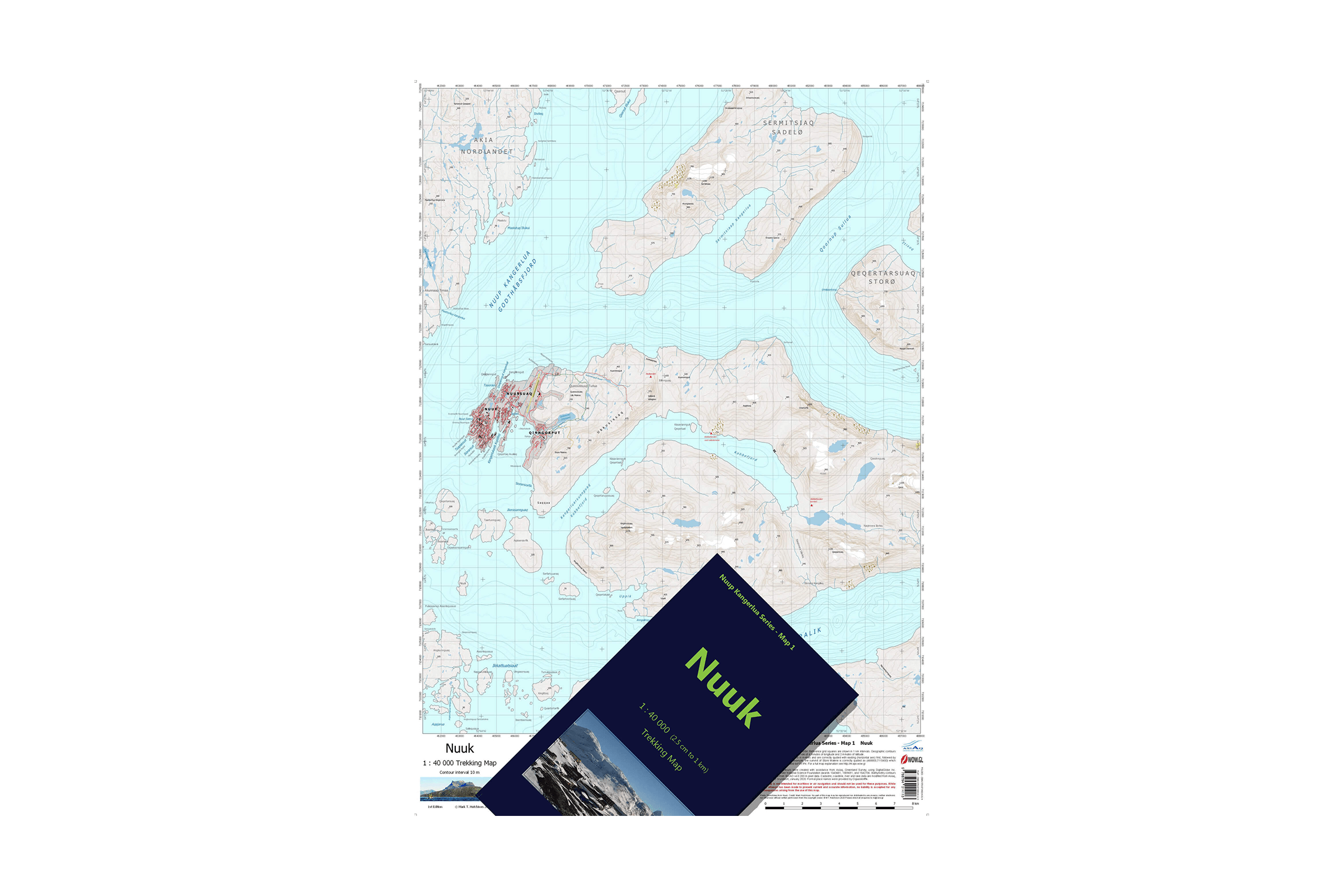 Nuup Kngerlua Hiking Map Series